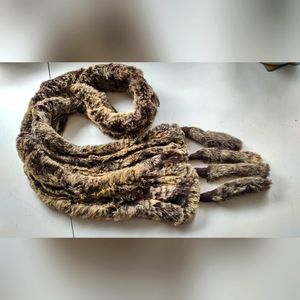 Vintage fur scarf